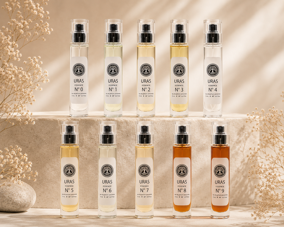 URAS ESSENCE - collezione profumi in gruppo URAS COSMETICS