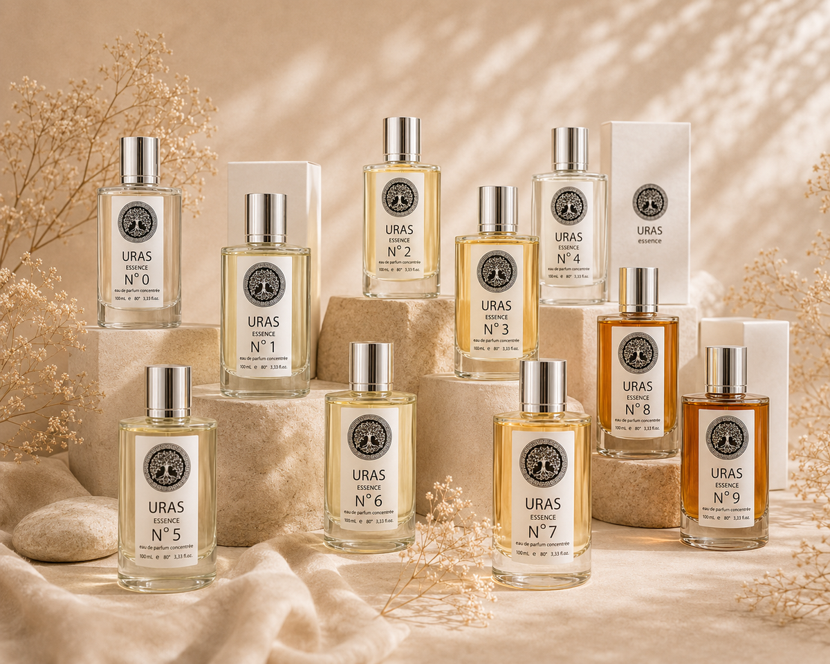 URAS ESSENCE - collezione profumi URAS COSMETICS