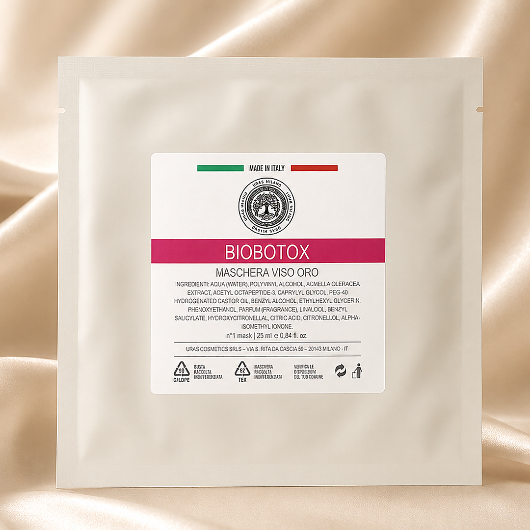 BIO BOTOX MASCHERA VISO ORO
